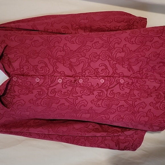 Studio Works Woman size 3X pink long sleeve button down blouse - Picture 1 of 9